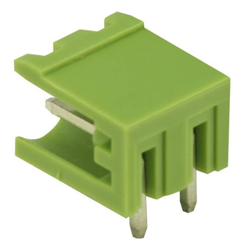 CLEMA MACHO ACODADO 2 PINES PASO 5.08mm. MSTB2G