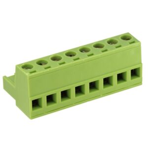 CLEMA HEMBRA ACODADA 8 PINES PASO 5.08mm. MSTB8ST