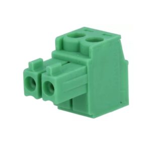 CLEMA ENCHUFABLE 3.5mm HEMBRA 2 VÍAS RECTO A TORNILLO