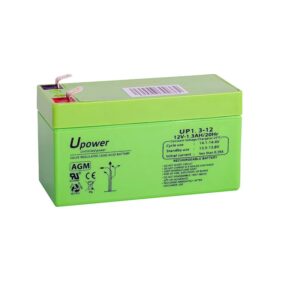 BATERÍA PLOMO AGM UPOWER 12V 1.3AH