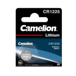 PILA BOTÓN CAMELION CR1225 LITIO 3V PACK 1U