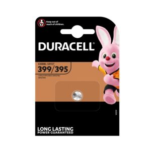 PILA BOTÓN DURACELL 399/395 ÓXIDO DE PLATA 1.55V PACK 1U