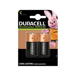 BATERÍA DURACELL C RECHARGE 3000mAh 1.2V NiMH PACK 2U