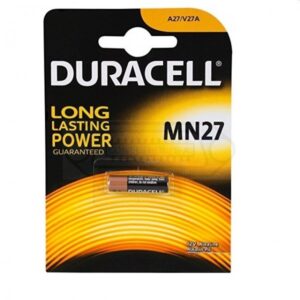 PILA ESPECIAL DURACELL MN27 ALCALINA 12V PACK 1U