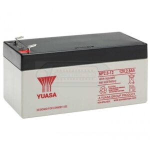 BATERÍA PLOMO AGM YUASA 12V 2.8Ah