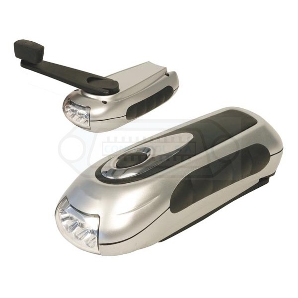 LINTERNA LED DINAMO/CARGADOR MÓVILES