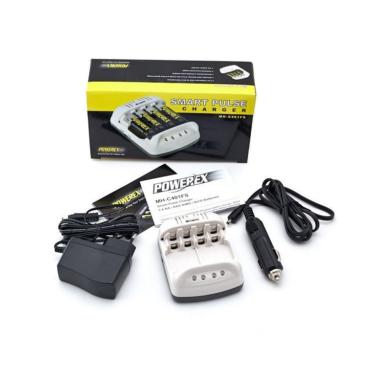 CARGADOR POWEREX MH-C401FS 4 BATERÍAS AA/AAA NiMH - Imagen 3