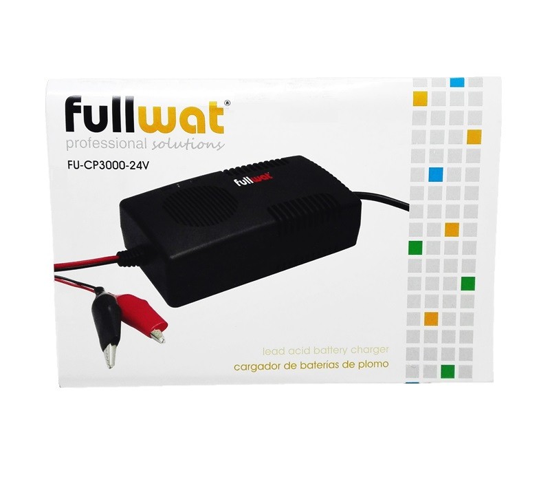CARGADOR BATERÍAS PLOMO ÁCIDO 24V 3000MA - Imagen 3