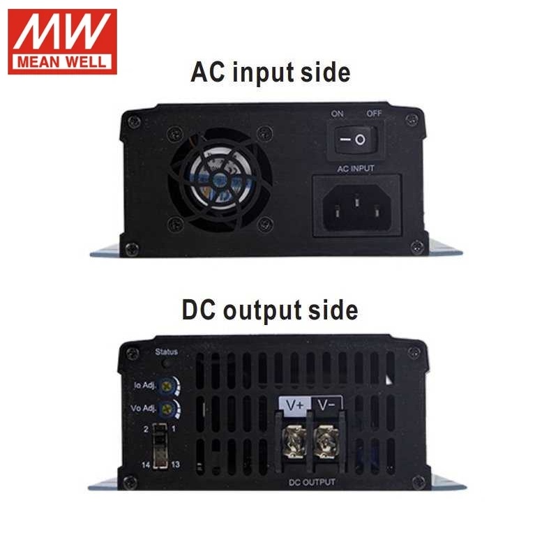 CARGADOR DE BATERIAS GEL/AGM 48V 456.9W 24-80Ah MEAN WELL - Imagen 3