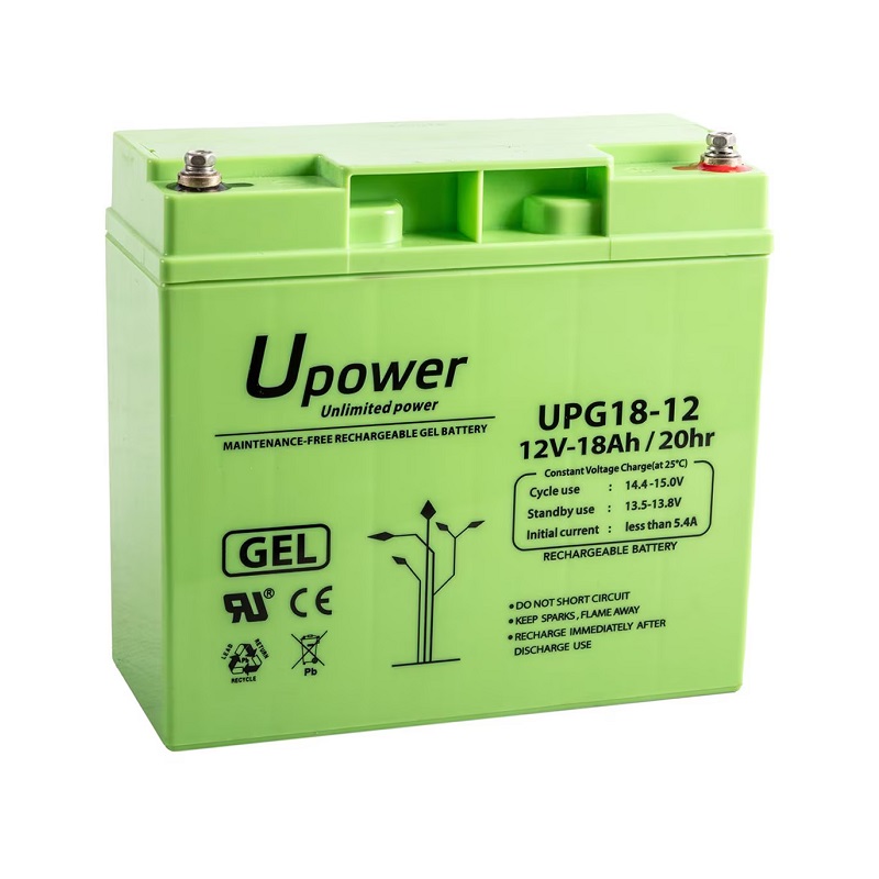 BATERÍA PLOMO GEL UPOWER 12V 18AH