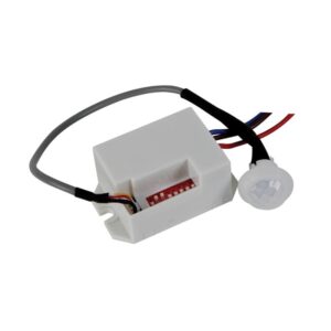 MINI DETECTOR DE MOVIMIENTO PIR 12V Ø22mm EMPOTRABLE