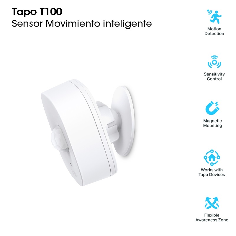 SENSOR MOVIMIENTO INTELIGENTE TAPO T100 - Imagen 3