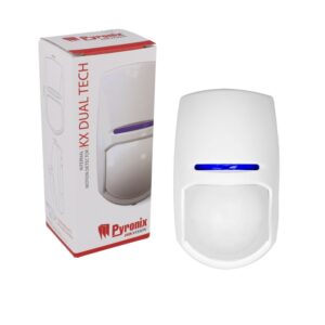 DETECTOR PIR IR + MICROONDAS PYRONIX KX DUAL TECH 15/18/30m