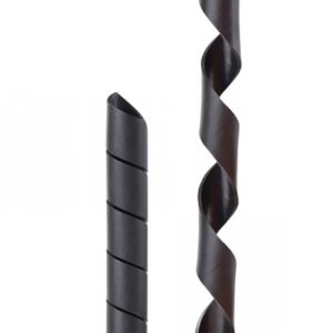 FUNDA HELICOIDAL 9-50MM SP9 NEGRO METRO