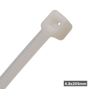 BRIDA DE NYLON 4.8x203mm (PA66) NATURAL