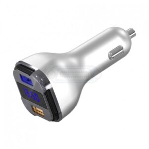 CARGADOR USB DUAL COCHE 5V/9V/12V MULTIFUNCIÓN