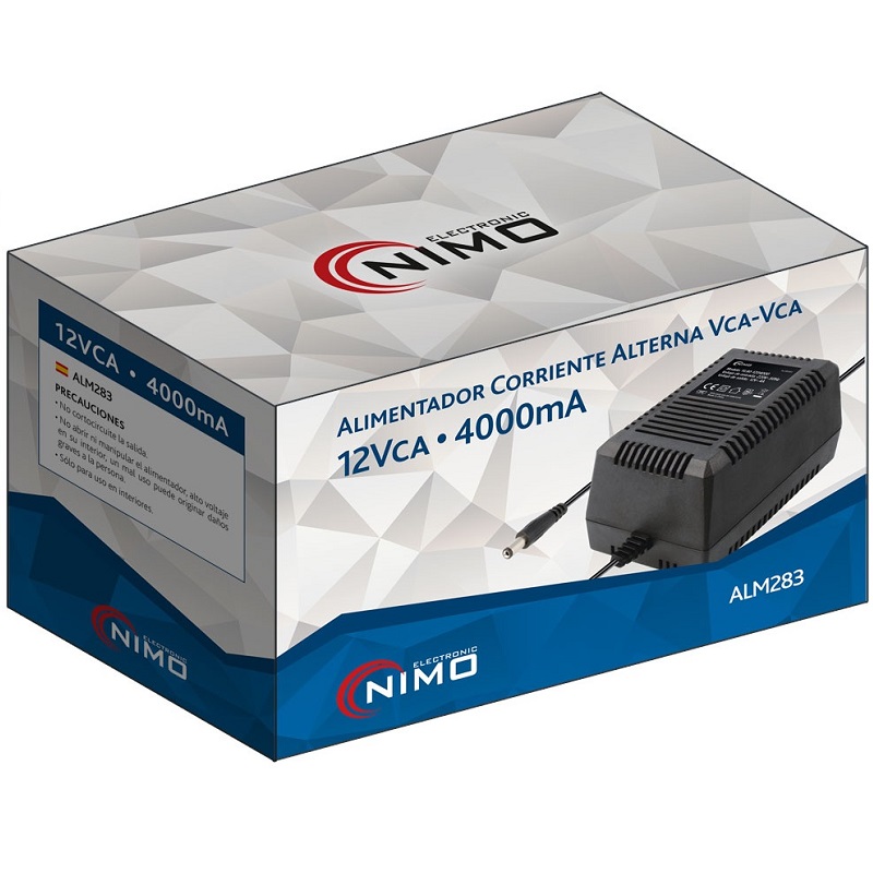 ALIMENTADOR ALTERNA NIMO 12VAC 4000MA 48W - Imagen 4