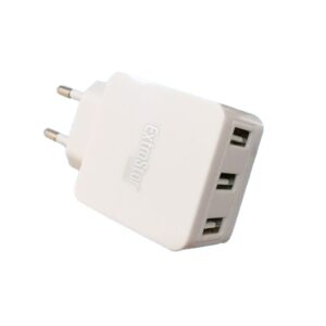 CARGADOR PARED USB TRIPLE 5V 3.1A EXTRASTAR
