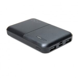 POWER BANK DCU 5.000mAh DOBLE USB-A + USB-C NEGRO