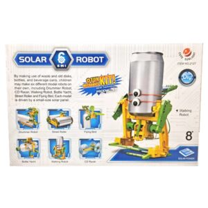 KIT SOLAR ROBOT RECICLATOR 6x1 CEBEK C-9929