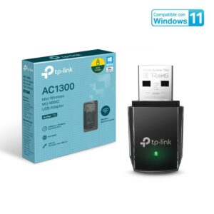 MINI ADAPTADOR USB WIFI AC1300 MU-MIMO ARCHER T3U DUAL BAND