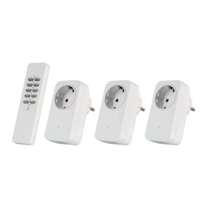 KIT 3 INTERRUPTORES WIFI CON MANDO COCO AC3-1000R