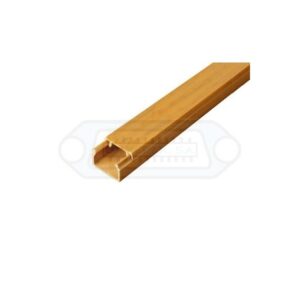 CANALETA ADHESIVA 12 MM. X 08 MM. TIRA DE 2 MTS. ROBLE