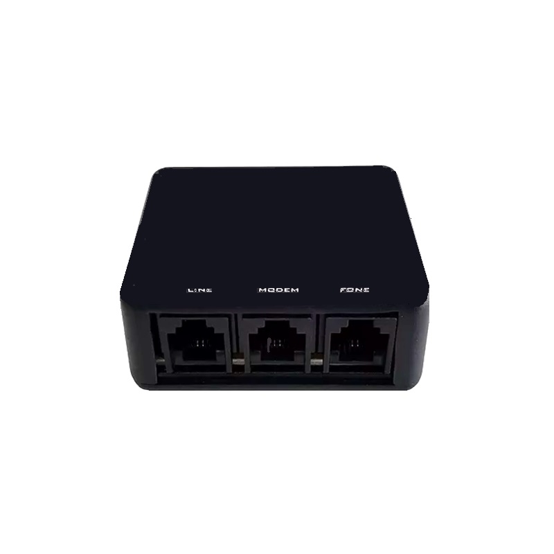 MICROFILTRO LÍNEAS ADSL DUAL NEGRO