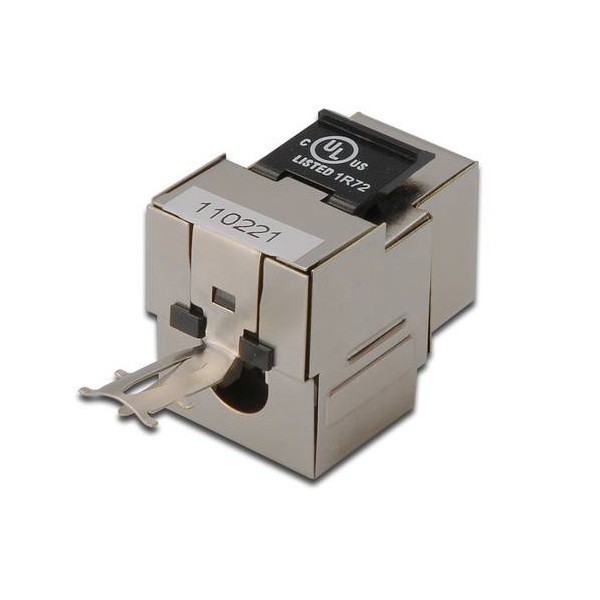 CONECTOR RJ45 CAT6 /H KEYSTONE METÁLICO - Imagen 3