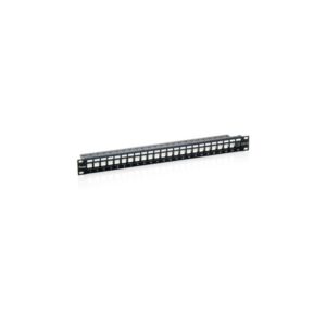 PATCH PANEL 19" VACÍO 1U 24P EQUIP CAT6 KEYSTONE