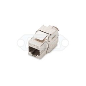 CONECTOR RJ45 CAT6 HEMBRA METAL KEYSTONE AUTOCRIMPABLE