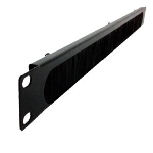 PANEL PASACABLES 19" 1U CON CEPILLO ABIERTO