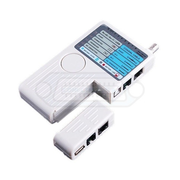 TESTER CABLES DE RED LAN/ BNC/ USB