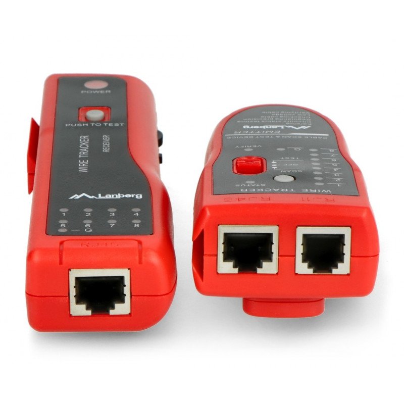 TESTER RASTREADOR DE PARES RJ-45, RJ-12, RJ-11, COAXIAL - Imagen 3