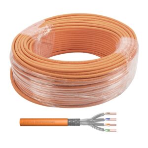 BOBINA CABLE S/FTP CAT7 AWG23/1 LSZH 100m