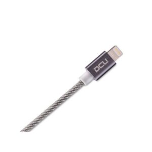 CABLE APPLE LIGHTNING MFI A USB 2.0 GRIS 1M
