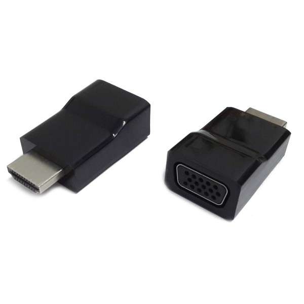 CONVERSOR VÍDEO HDMI A VGA COMPACTO