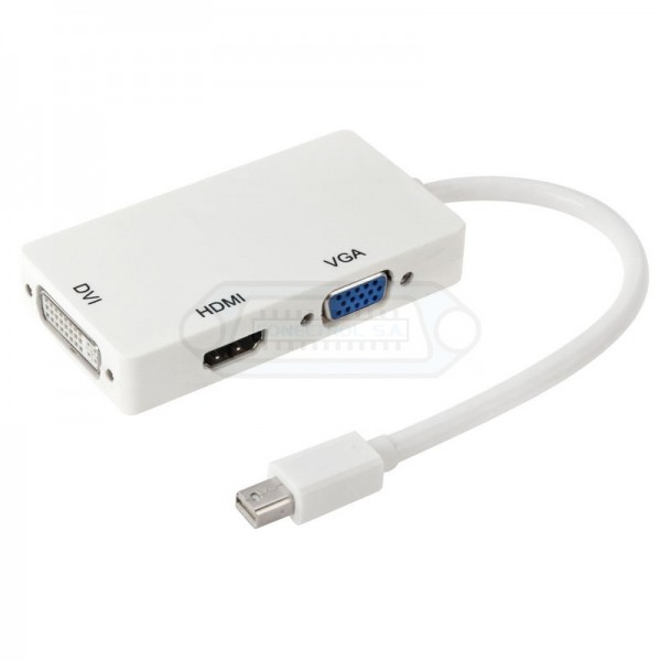 ADAPTADOR MINI DISPLAYPORT (THUNDERBOLT 2) A HDMI/DVI/VGA