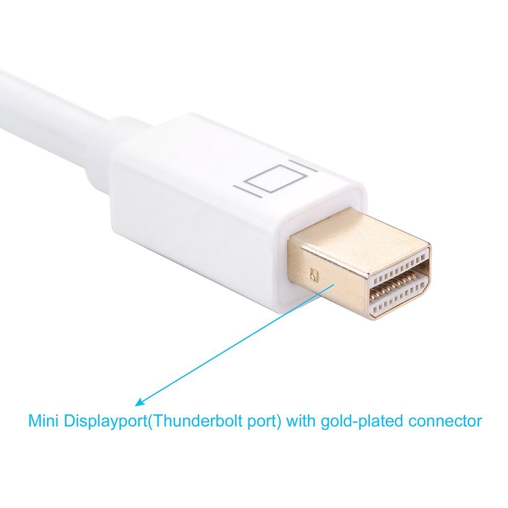 ADAPTADOR MINI DISPLAYPORT (THUNDERBOLT 2) A HDMI/DVI/VGA - Imagen 3
