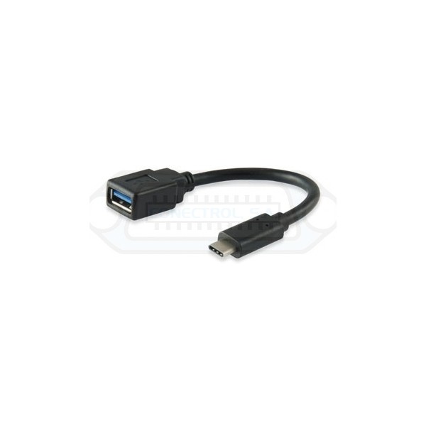ADAPTADOR USB-C 3.0 MACHO - USB-A HEMBRA 0.15m