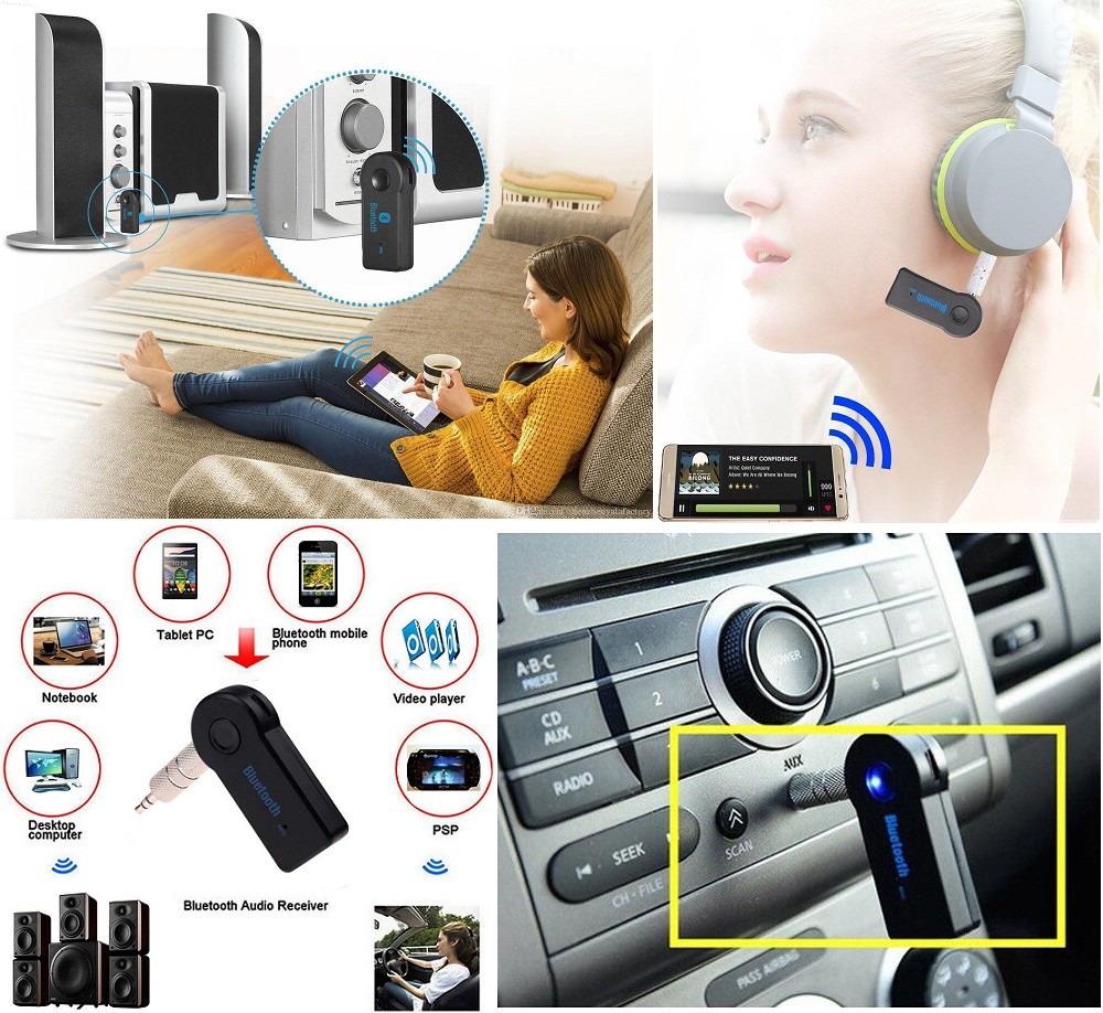 RECEPTOR AUDIO BLUETOOTH 3.0 A2DP JACK 3.5MM - Imagen 3