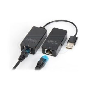 EXTENSOR USB 2.0 SOBRE RJ45 CAT.5e/6 (TX-RX) DIGITUS 50m