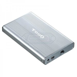 CAJA EXTERNA HDD 2.5" IDE/SATA 9.5mm USB 2.0 TOOQ GRIS