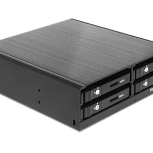 BASTIDOR EXTRAIBLE 5.25" PARA 4X SSD/HDD SATA 2.5"