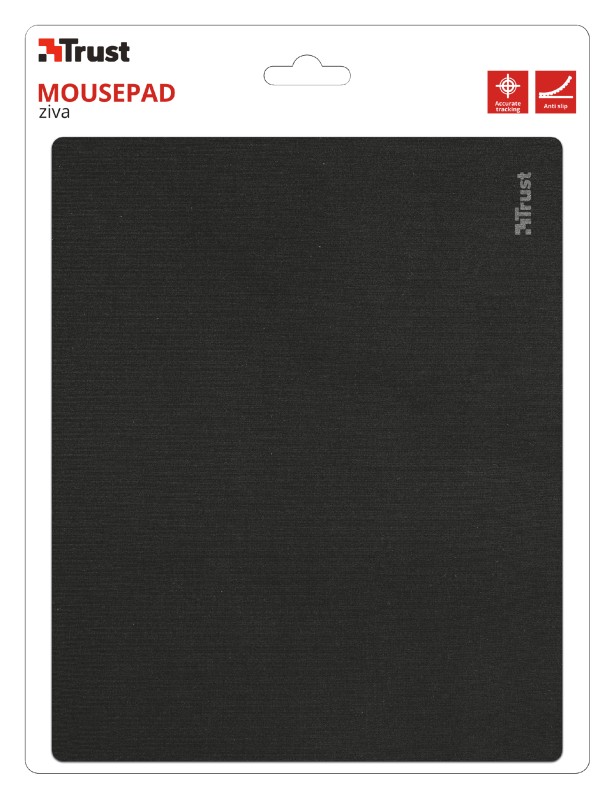 ALFOMBRILLA PARA RATÓN TRUS ZIVA 22x18mm EN NEGRO - Imagen 3