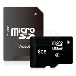 MICRO SDHC 8GB CLASE 4 + ADAPTADOR SD