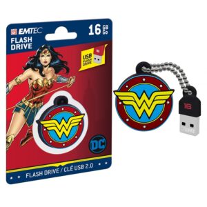 MEMORIA USB 2.0 16GB EMTEC DC WONDER WOMAN