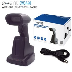 LECTOR CÓDIGO DE BARRAS EWENT 3440 WIRELESS & BLUETOOTH