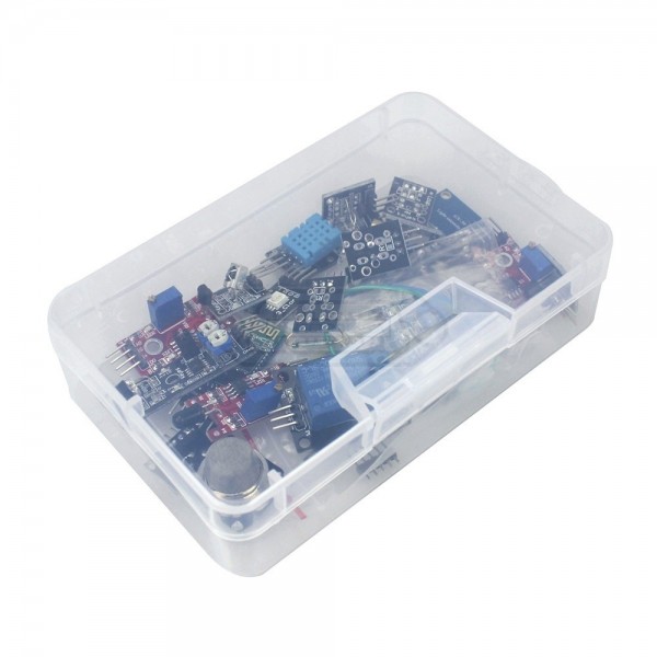 KIT DE 37 SENSORES CON CAJA PARA ARDUINO