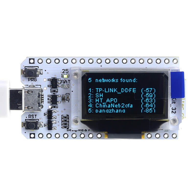 PLACA DE DESARROLLO ESP32 LORA SX1278 433MHz OLED - Imagen 3